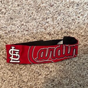 MLB Red and Black Hairband